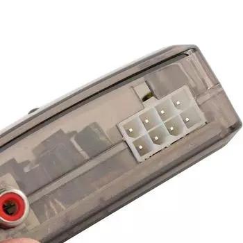 12 В автомобильный аудио конвертер RCA стерео от высокой до низкой регулируемой частоты адаптер