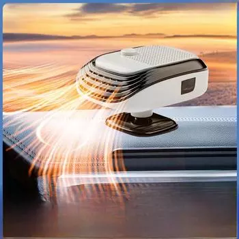 12 В Автомобильный обогреватель быстрого нагрева - Зимний антизапотеватель для стекла 9847B темно-зеленого