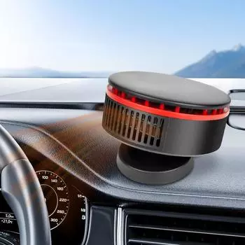 12 В автомобильный обогреватель с вращением на 360 градусов 12 В автомобильный обогреватель с быстрым нагревом Автомобильный обогреватель для размораживания лобового стекла автомобиля для путешествий и повседневной жизни