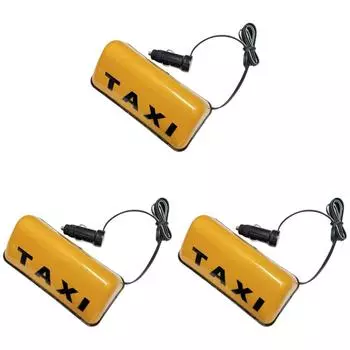 12 В COB Light 3 Вт Крыша такси Знак COB такси Знак такси Крыша Топпер (желтый)