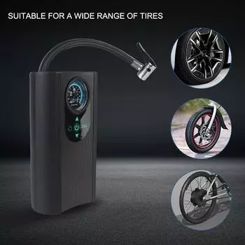 12 В для мотоцикла, автомобиля, велосипеда, высокоточный насос для накачивания шин мотоцикла, электрический воздушный компрессор, аксессуары для шин, быстрое накачивание, ручной воздушный насос Wired Style