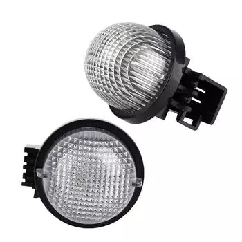 12 В для Opel Agila для Suzuki Wagon R Swift Jimmy Alto автомобильные аксессуары светодиодная подсветка номерного знака 2 шт. лампы номерного знака автомобиля 2pcs