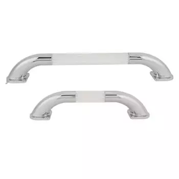 12 В дверные ручки для входа в автофургон, акриловая вспомогательная ручка с подсветкой для яхты с прицепом на колесах 13inch