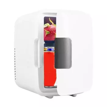 12 В двойного назначения мини-холодильник 4 л охлаждение нагревание автомобильный холодильник портативный летний уличный кемпинговый холодильник аксессуары для автомобиля розовый