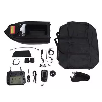 12 В лодка для приманки рыбы, высокоскоростная, ABS, перезаряжаемая лодка для приманки рыбы с дистанционным управлением, свет