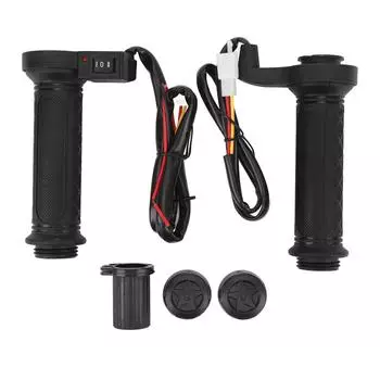 12 В мотоциклетная ручка с подогревом 3 передачи антискользящая IP67 мотоциклетный руль с подогревом