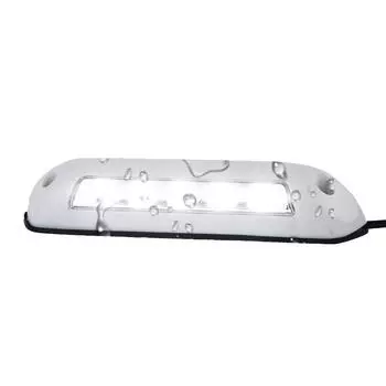 12 В Настенные светильники для салона автодома, 8 Вт, водонепроницаемые, для RV Van Camper, внешние светильники, широкие фары, универсальные аксессуары для автодомов чёрный