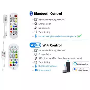 12 В светодиодная лента неоновых огней Tuya Smart Life WiFi Bluetooth RGB неоновая вывеска лента декор комнаты Alexa Google Home умный светодиодный светильник 1m