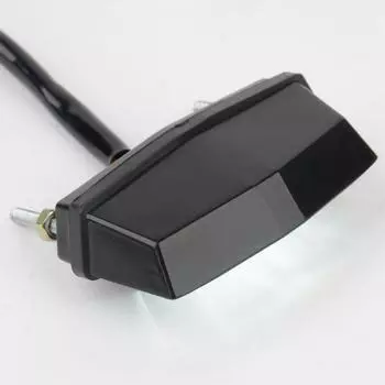 12 В светодиодные фонари для номерного знака мотоцикла, водонепроницаемые, декоративные, светодиодные, водонепроницаемые, мини-светодиоды чёрный