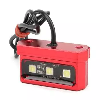 12 В светодиодный фонарь для номерного знака мотоцикла, водонепроницаемый задний фонарь для спортивного автомобиля, скутера, аксессуары синий