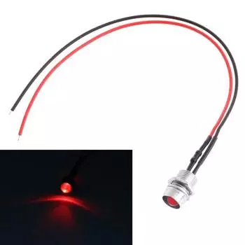 12 В светодиодный фонарь водонепроницаемый направленный фонарь внедорожник автомобиль грузовик лодка с проводом противоударный водонепроницаемый красный