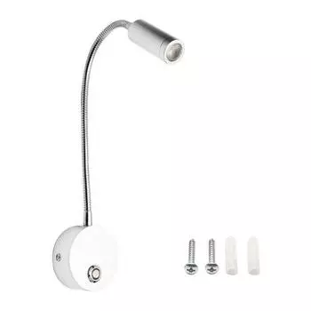 12 В светодиодный светильник для салона кемпера-фургона с USB-регулировкой яркости для лодки-караванного светильника для чтения 3000K чёрный