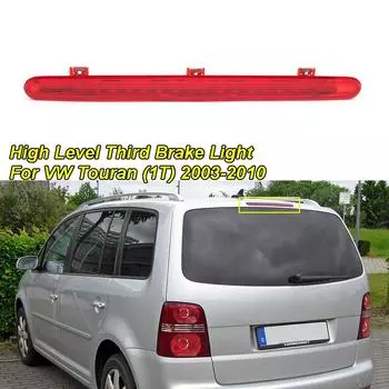 12 В светодиодный задний центральный третий стоп-сигнал для Volkswagen VW Touran 1T 2003-2007 2008 2009 2010 Детали стоп-сигнала с высоким креплением
