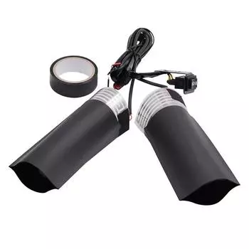 12 В тип корабля, регулируемая электрическая ручка высокой и низкой температуры, универсальные аксессуары для мотоциклов, ПЭТ-металлическая нагревательная пленка