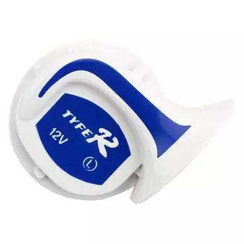 12 В тон для авто сирены, автомобильный звуковой сигнал, мотоцикл, фургон, грузовая сирена, 115 дБ, автомобильный динамик, сигнализация, автомобильный громкий звуковой сигнал синий