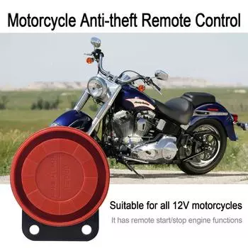 12 В Универсальная Сигнализация для Мотоцикла, Противоугонная Система Безопасности для Скутера, Два Ключа Управления, Брелок, Противоугонное Устройство, Замки