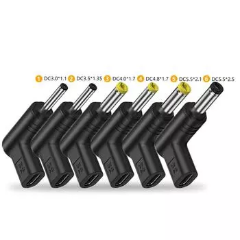 12 В Usb C «мама» к «папе» постоянного тока Тип разъема питания «C» к разъему постоянного тока Разъем для зарядного адаптера-конвертера для маршрутизатора Power Bank