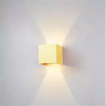 12 Вт светодиодный настенный светильник, уличный водонепроницаемый IP65, крыльцо, сад, бра, балкон, терраса, украшение, освещение, лампа серебряный