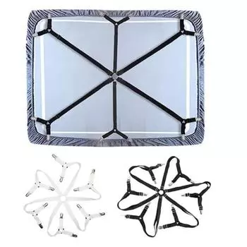 12 зажимов для эластичных простыней, застежки для простыней с противоскользящим покрытием, чехлы для диванов и одеяла, бытовые инструменты