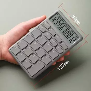 12-значный электронный калькулятор, солнечный калькулятор, двойной источник питания, калькулятор для домашнего офиса, школы, финансового офиса, электронный зелёный