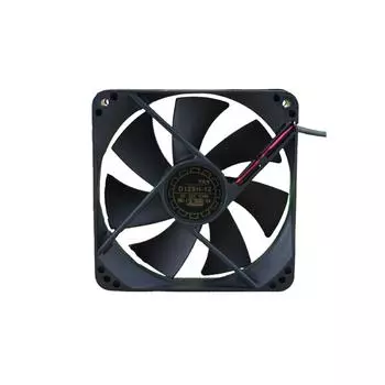 12CM/cm 12V Компьютерный радиатор Блок питания Вентилятор One Size чёрный