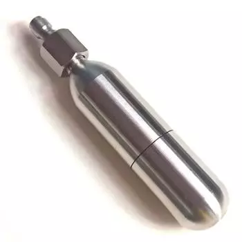 12G/16G небольшой стальной баллон Мини-баллон CO2 Маленький газовый баллон Пивоваренная головка пагода с быстрым соединением 8 мм Перезаряжаемый