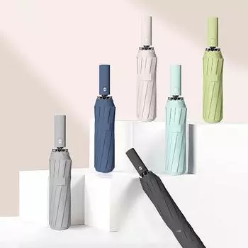 12K зонт с двойными костями для мужчин и женщин, ветроустойчивый, деловой, большой, от дождя, от солнца, складной зонт, предметы первой необходимости, автомобиль, мужской