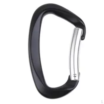 12KN пружинный зажим карабин пряжка для альпинистского рюкзака брелок для ключей оранжевый