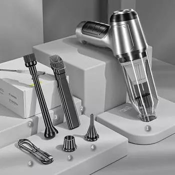 12kPa Бесщеточный пылесос для кошачьей шерсти Беспроводной электрический пылесос для уборки шерсти домашних животных Ручной пылесос для уборки шерсти