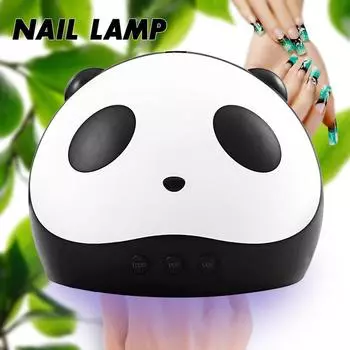 12LED 36W UV Panda Nail Lamp Led Nail Light Сушилка для ногтей Сенсорная кнопка Настройка времени Инструменты для дизайна ногтей