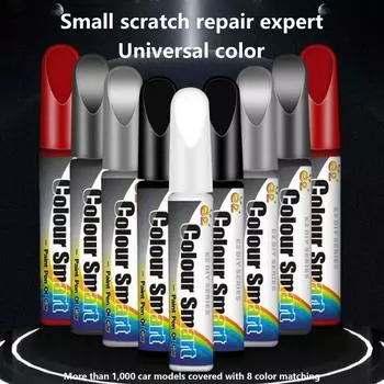 12ml Pure White Pure Red Black Car Paint Scratch Removal Pen Automotive Beauty Maintenance Tool Car Paint Scratches серый