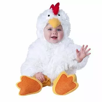 12month Cosplay Costume Baby Cosplay Baby Clothes Animal Baby Cosplay Chicken 1 piece [Misia Luxury] (x 1)