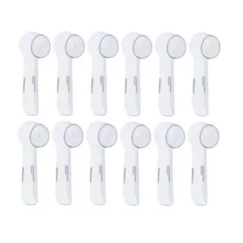 12Pc for Oral B Protective Cover for Braun Tooth Brush Heads Lid Stand Holder Electric Toothbrush Heads Keep Clean Travel Case