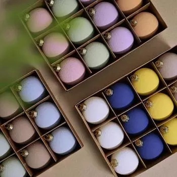 12 шт. 6 см флокированные рождественские шары набор круглый многоразовый рождественский подвесной шар элегантное пластиковое елочное подвесное украшение other