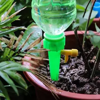 12pcs Flower watering artifact dripper drip irrigation travel seepage device lazy home green plant timed watering device automat
