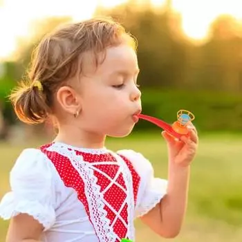 12PCS Suspended Blow Pipe Putter Putter Children Balance Training Game Float Putter Game Family Children s Toys