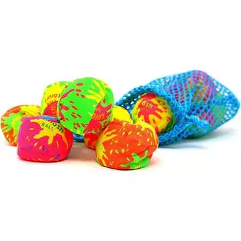 12 шт. Водяные бомбочки-брызги, быстрозаполняемые водяные бомбочки, многоразовые принадлежности для вечеринок, водные бои, летние игрушки для бассейна и пляжа CHINA