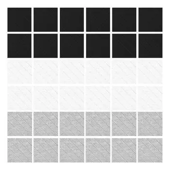 12шт акустическая пенопластовая настенная плитка звукоизоляционная пенопластовая панель акустическая обработка настенная плитка для тихих учебных помещений и библиотеки чёрный