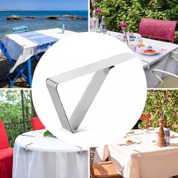 12 шт. зажим для держателя скатерти из нержавеющей стали для кемпинга, свадьбы, вечеринки