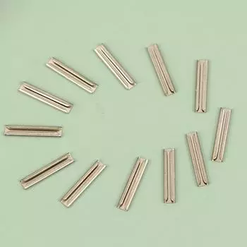 12шт Piko Bachmann Fishplates Ho Scale 1:87 Соединители рельсовых путей Соединитель рельсов