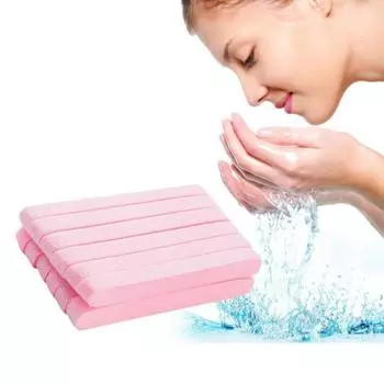 12шт сжатый макияж пух очистка губка очищающее средство для лица Умыватель Средство для умывания Удалить макияж Уход за кожей для лица Инструменты для макияжа лица