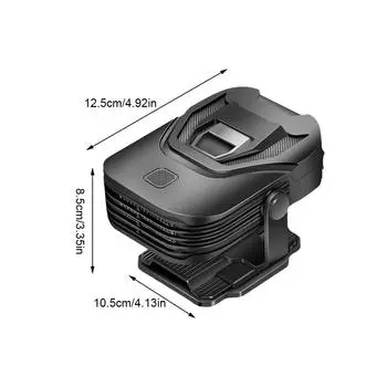 12V24V Electric Dryer 2 IN 1 Windshield Defogging Demister Defroster Windshield Evaporation Ventilation 200W Improved Car Heater