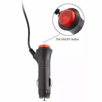 12v24V Электронный собачий разъем Радар Прикуриватель Навигационное устройство Автомобильное зарядное устройство Автомобильное зарядное устройство Адаптер питания чёрный
