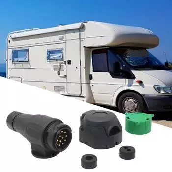 12 В 13-контактный разъем для прицепа Электрический разъем для прицепов и автодомов