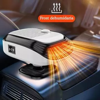 12V/24V 150W Electric Auto Car Heater Defroster Demister Portable Heater Windshield ABS Heating Cooling Heating Fan For Truck RV
