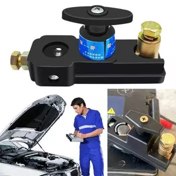 12V/24V Car Battery Power Off Switch Isolator Automatic Loss Intelligent Breaker Leakage Power Prevent Protector Switch Cir H7H6 чёрный