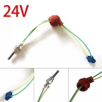 12В/24В Для нагревателя Webasto Свеча накаливания Керамический штифт Ключ для дизельного нагревателя Airtronic Свеча накаливания для 12В нагревателя 24V