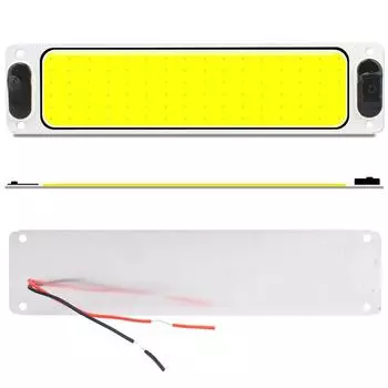 12V 24V Лампа Led Cob Strip Диодная лампа для грузовика для автомобильных лампочек для чтения