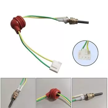 12V 2-8KW Chinese Parking Heater Glow Plug Ceramic Gasket Pin Accessories Wrench Heater For Ebe Q4L2 7pcs-One-size