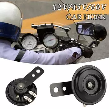 12v/48v/60v автомобильный электрический гудок водонепроницаемый универсальный для автомобиля грузовика внедорожника мотоцикла автобуса мотора яхты лодки T6o8